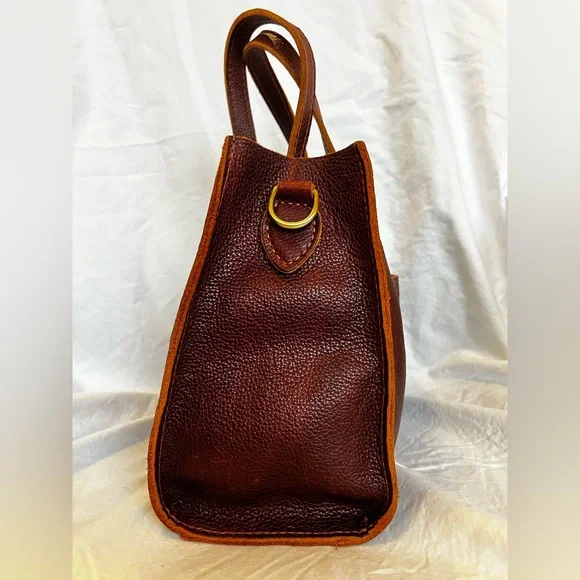 Portland Leather Goods Lola Crossbody Tote - Nutmeg - Picture 4 of 9
